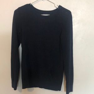 Nautica navy blue cotton sweater